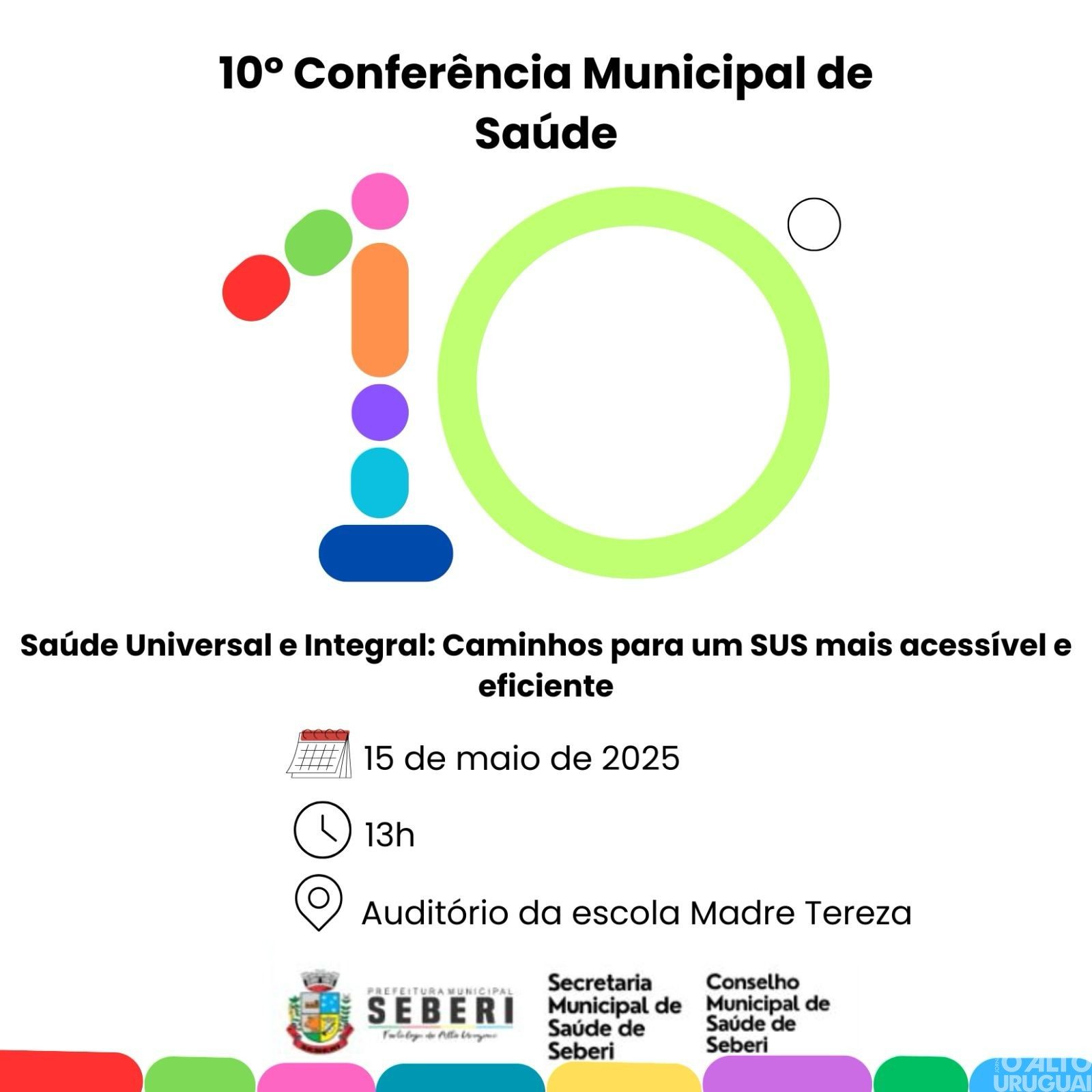 Seberi realizará 10ª Conferência Municipal de Saúde