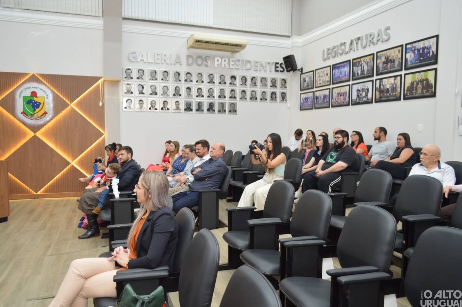 Seberienses recebem moção de aplausos em sessão da Câmara de Vereadores
