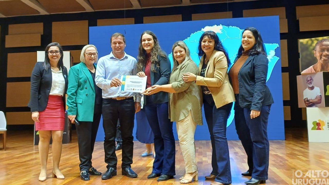 Taquaruçu do Sul é premiado com Selo Ouro no programa Rede Bem Cuidar