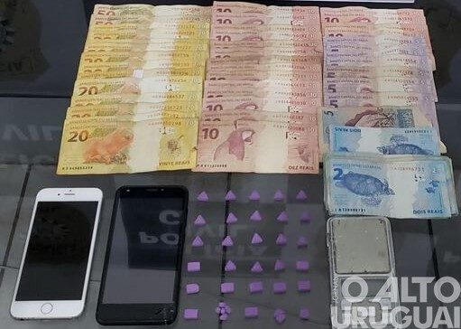 Casal é preso por tráfico em Iraí