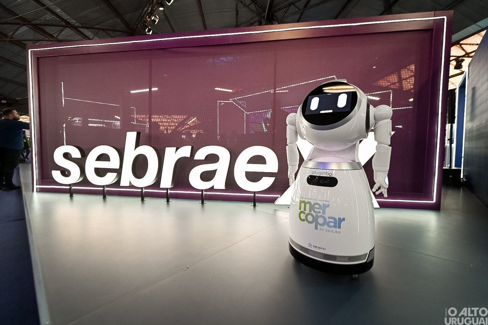 Mercopar: robô palestrante fala sobre trabalho em conjunto com humanos