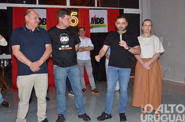 MDB realiza encontro regional em Seberi com a presença de Gabriel Souza