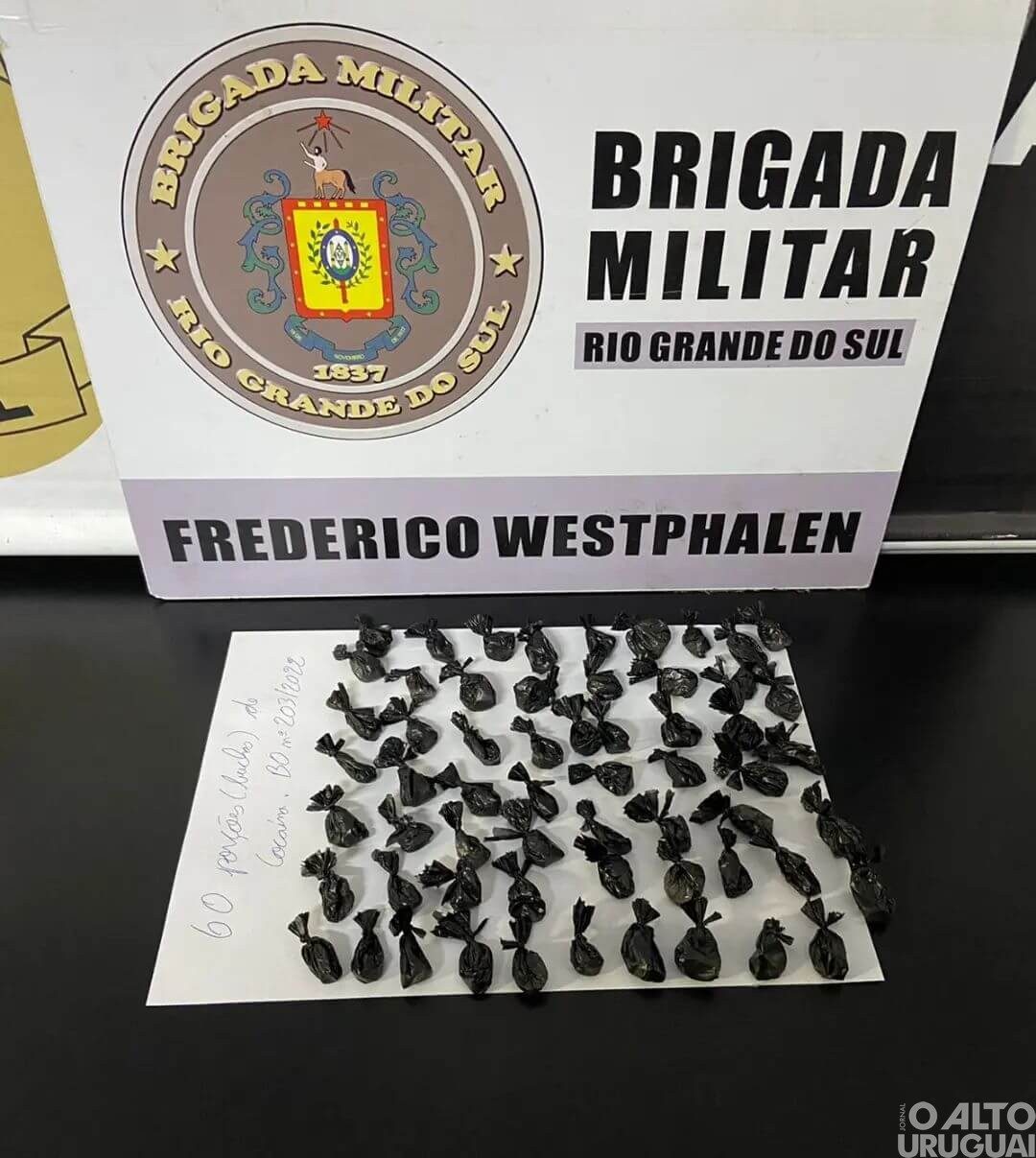 Homem é preso por tráfico de drogas em FW