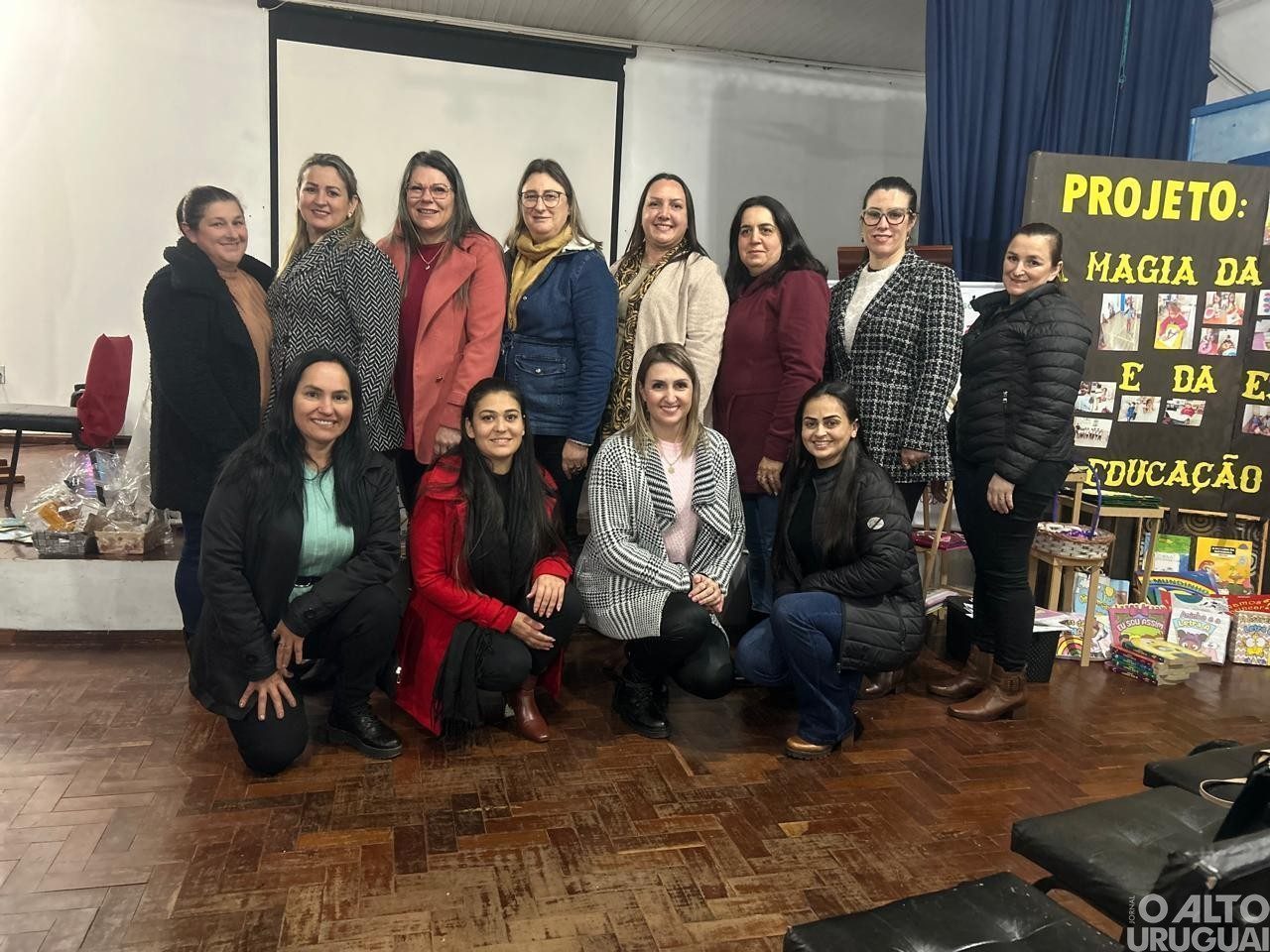 Professoras participam do encerramento do Seminário do LEEI em Cerro Grande