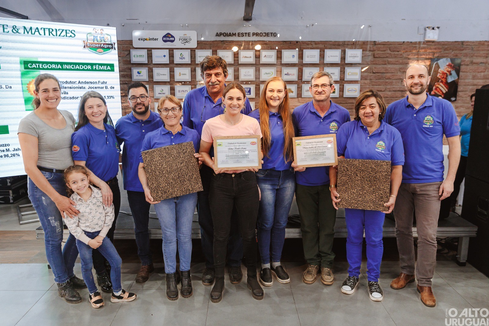 SuperAgro: melhores produtores de suínos são premiados durante a Expointer