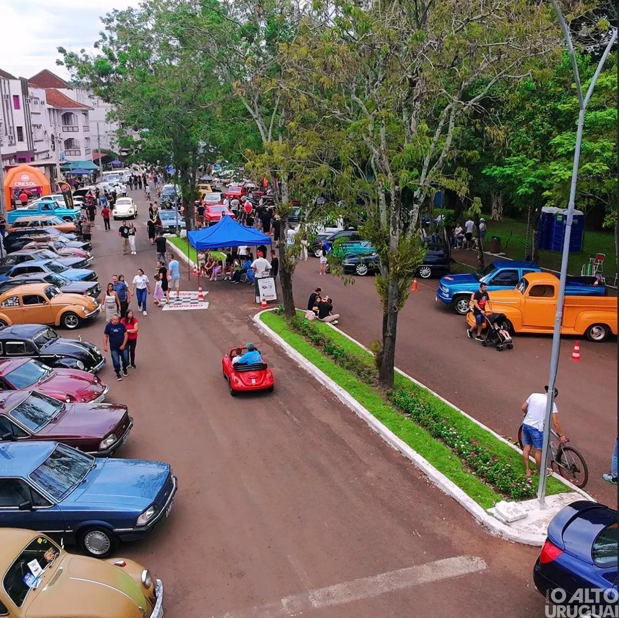 Fusca sorteado em Iraí vai para o Paraná