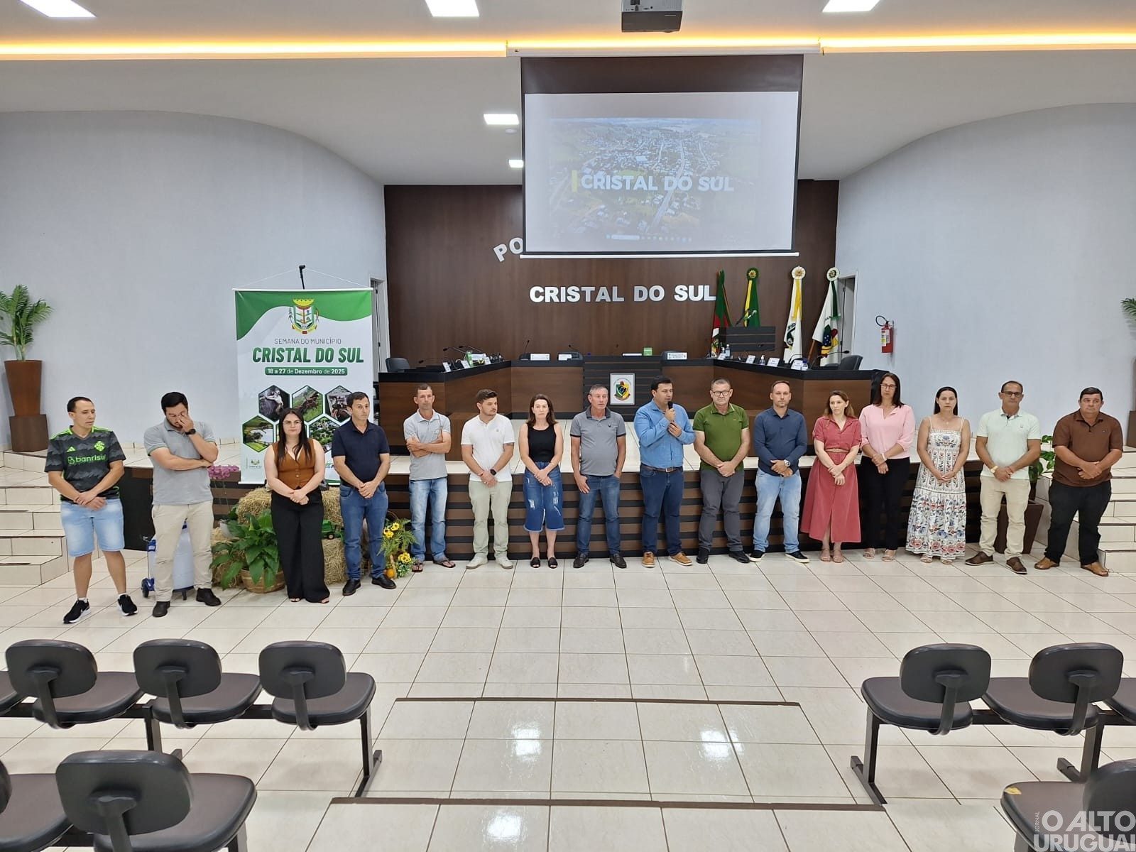 Cristal do Sul lança Semana do Município e apresenta 1ª Feira Municipal