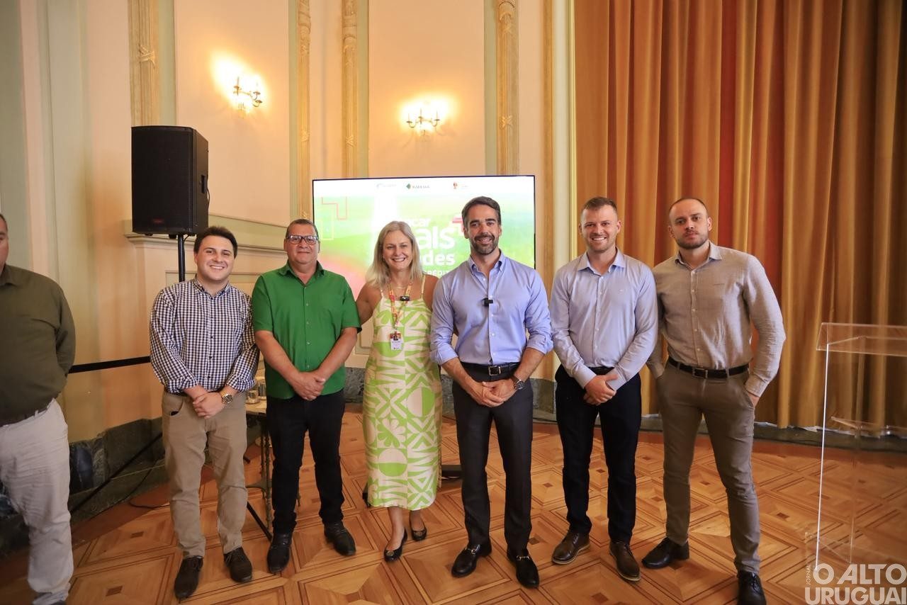 Lideranças de Ametista do Sul cumprem agenda em Porto Alegre para fortalecer a Expopedras 2026
