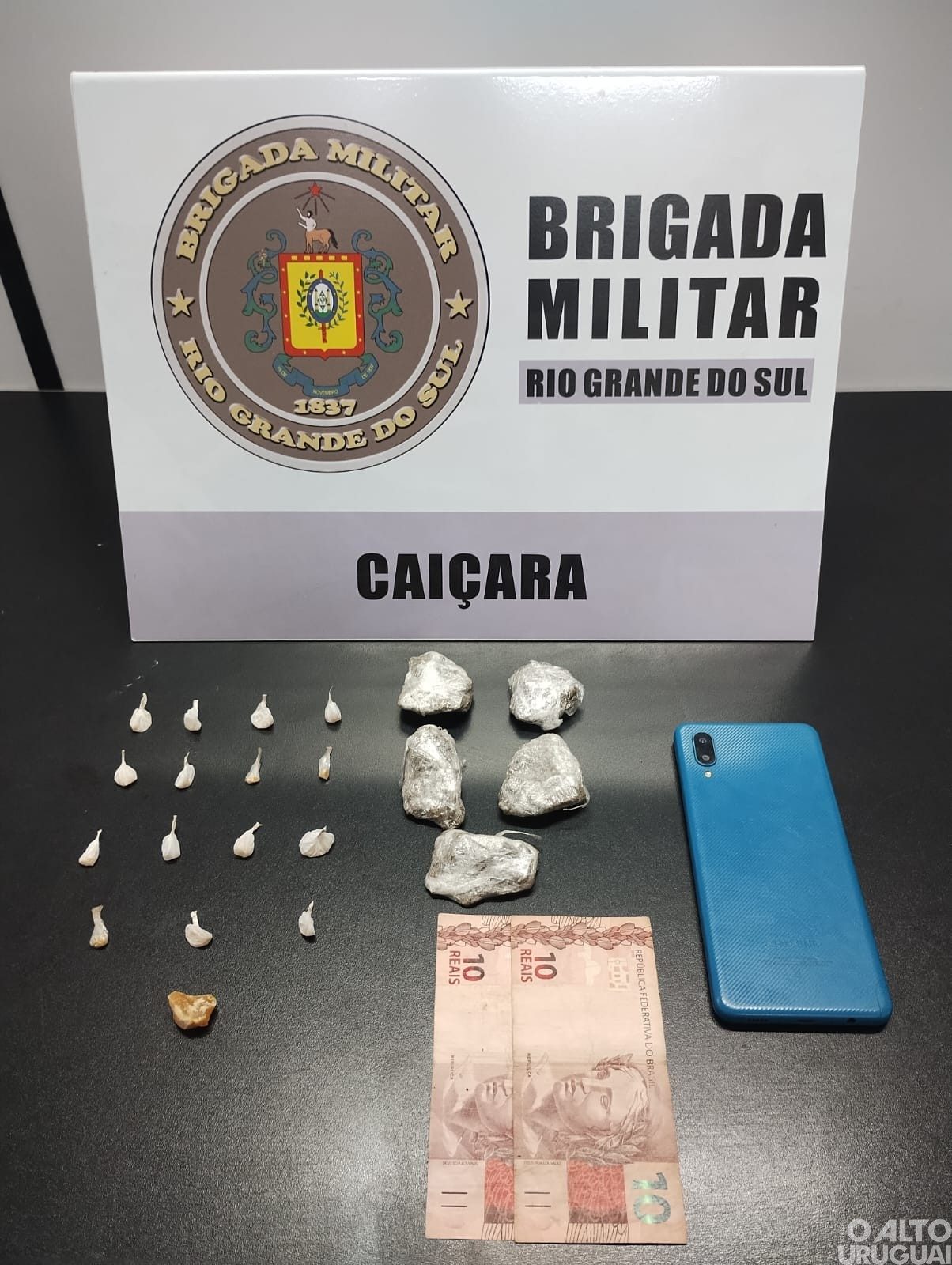 Homem é preso por tráfico de drogas em Caiçara
