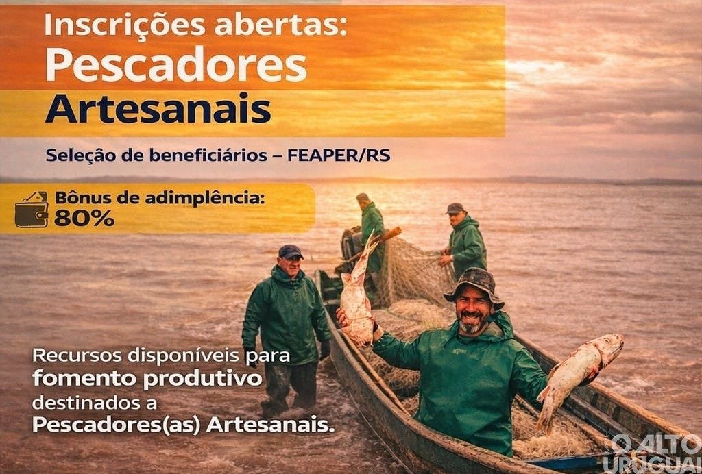 Emater abre inscrições para o Desenvolve RS Rural – Pescadores Artesanais