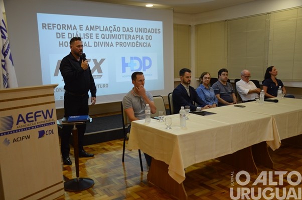 Assinado contrato entre empresa e HDP para a construção da Oncologia