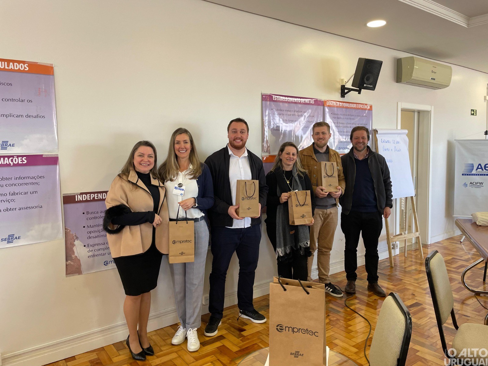 AEFW e Sebrae formam nova turma de empretecos