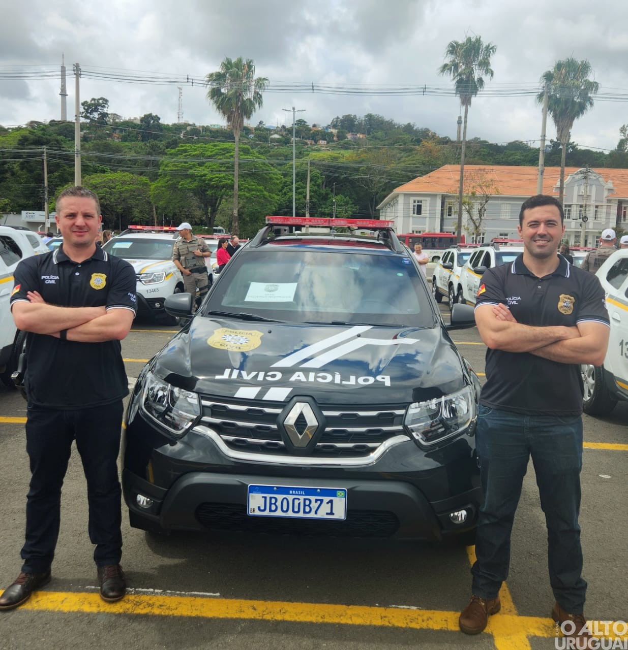 14ª Delegacia de Polícia Regional recebe viaturas