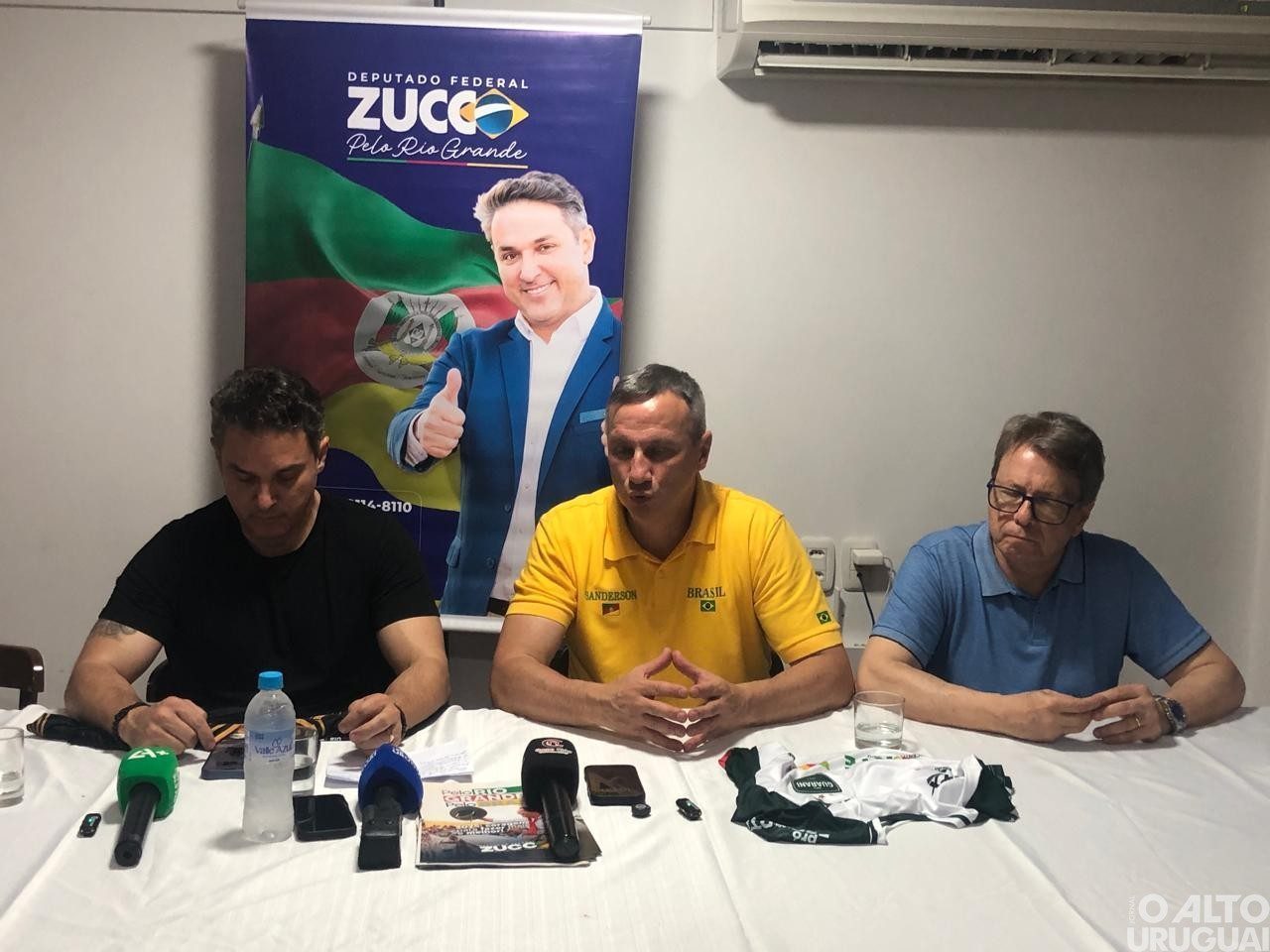 Luciano Zucco cumpre agenda no Norte do Estado com comitiva parlamentar
