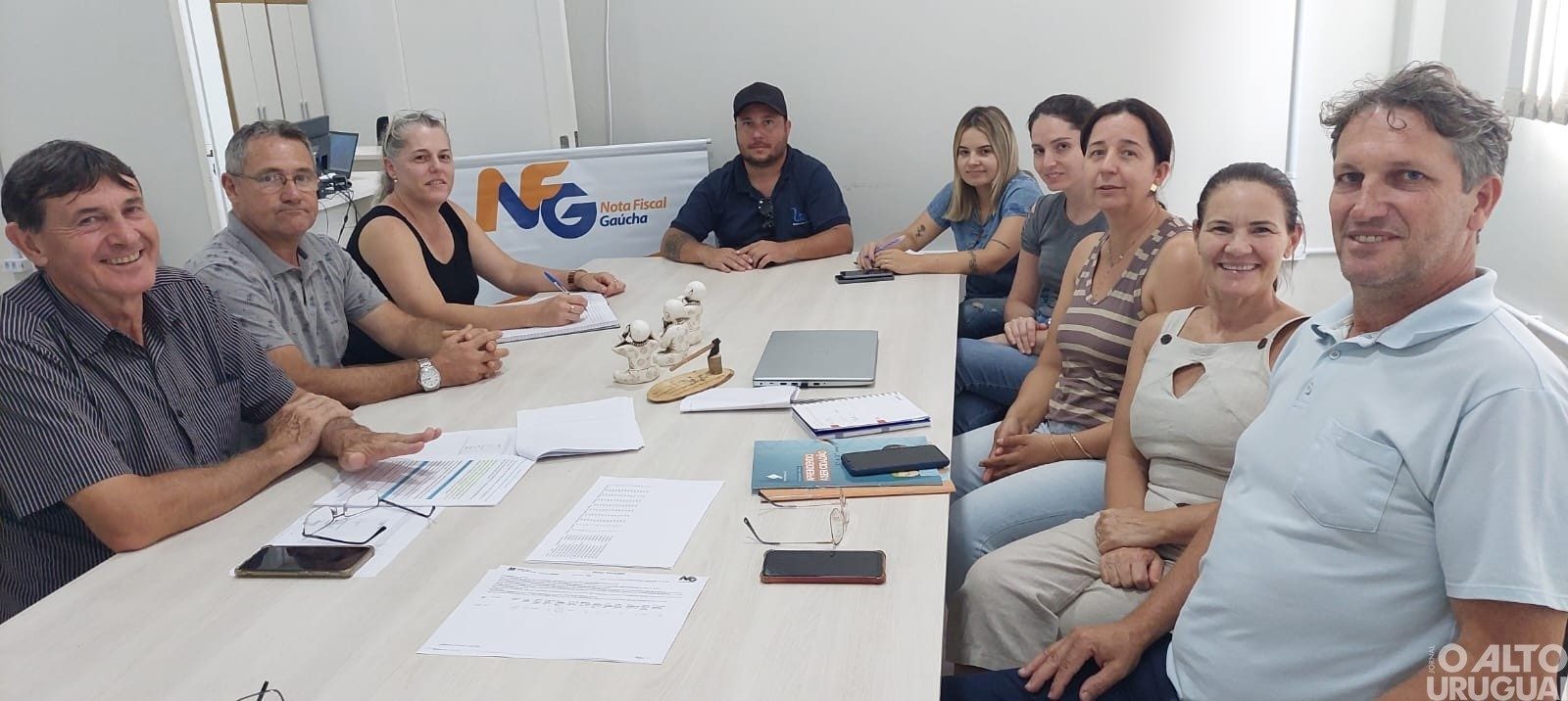 Líderes e integrantes do Gefim de Iraí debatem sobre sensibilização tributária