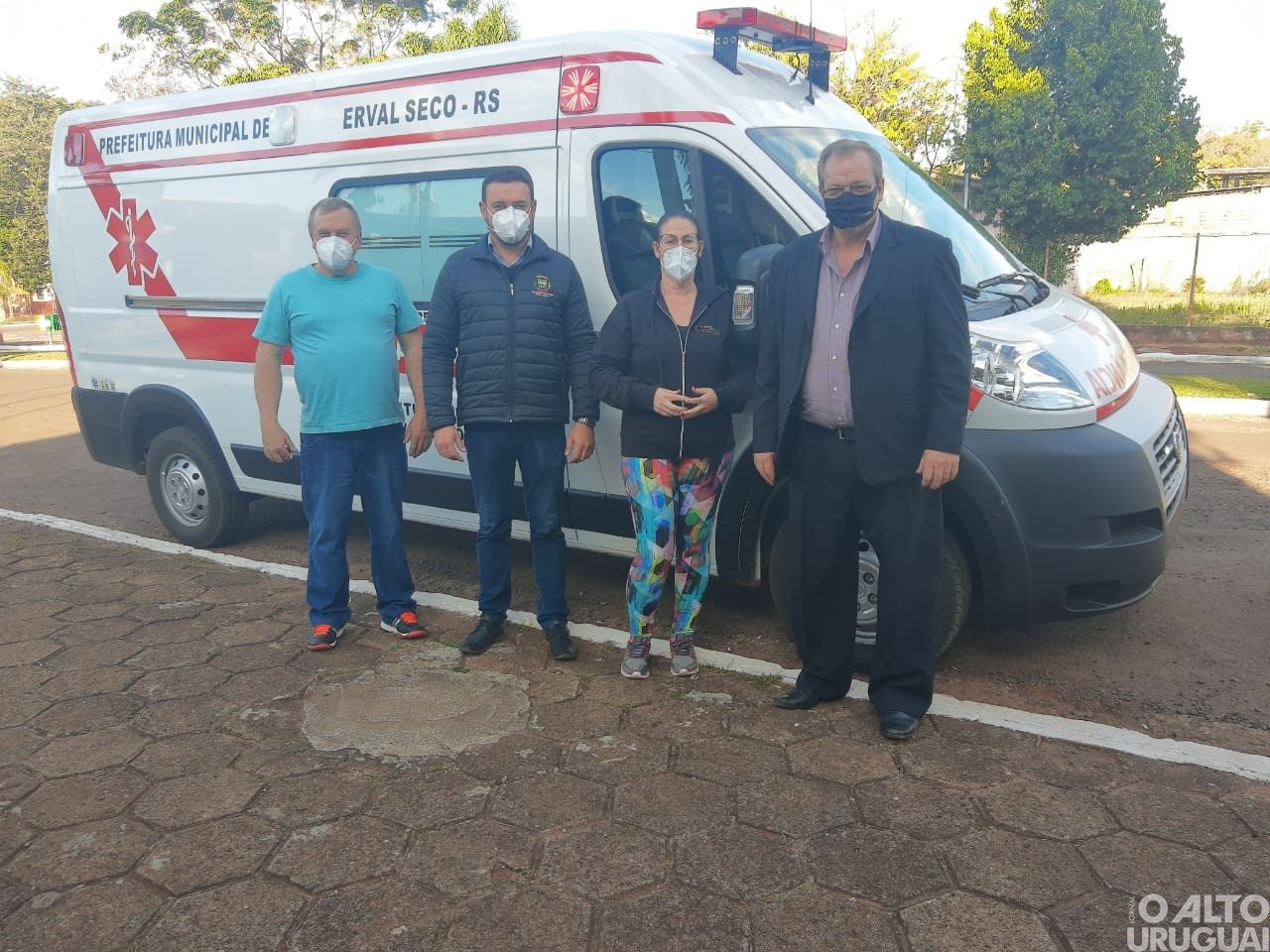 Erval Seco: nova ambulância é adquirida com recursos próprios