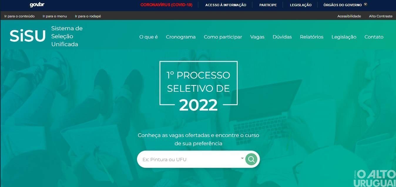 Inscrições para o Sisu começam na terça-feira, 15
