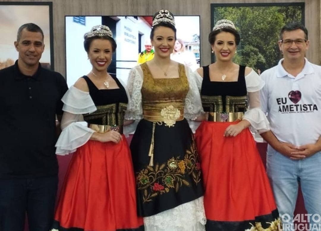Potencialidades de Ametista do Sul são divulgadas na Festa da Uva