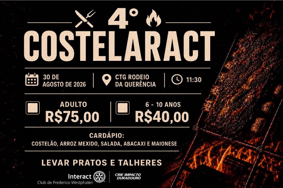4ª edição do Costelaract acontece no próximo mês em FW