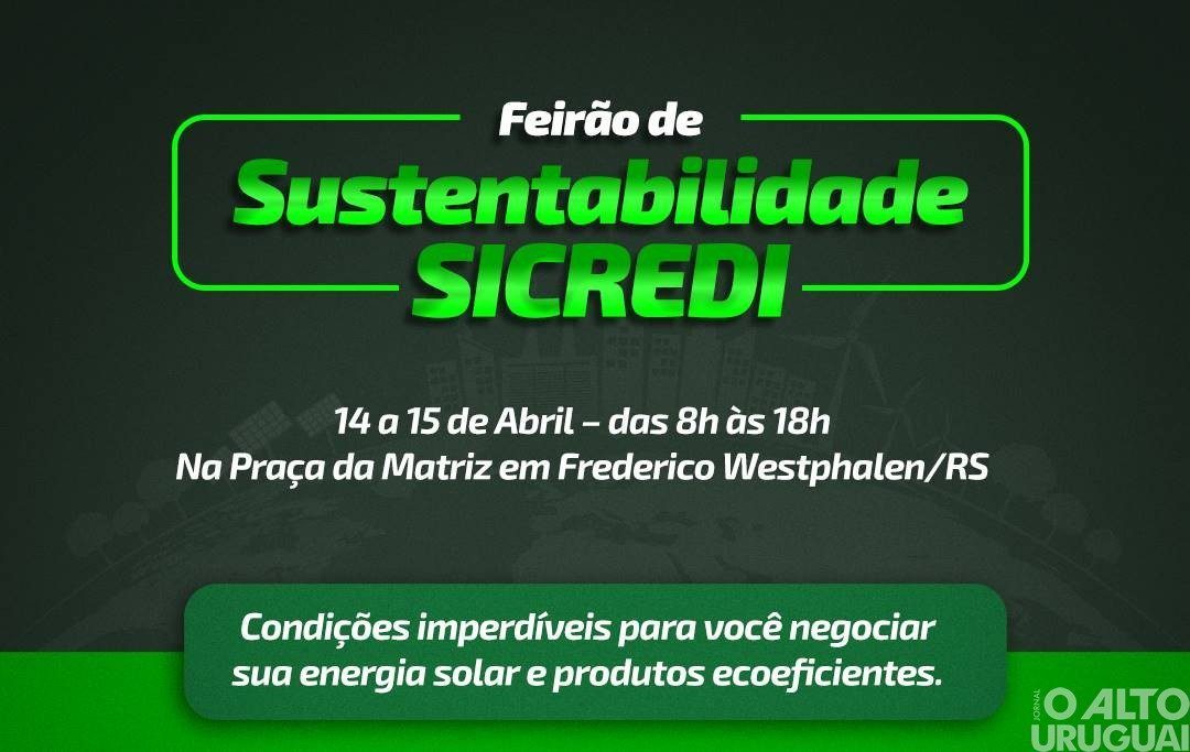 Sicredi Conexão promove Feirões da Sustentabilidade