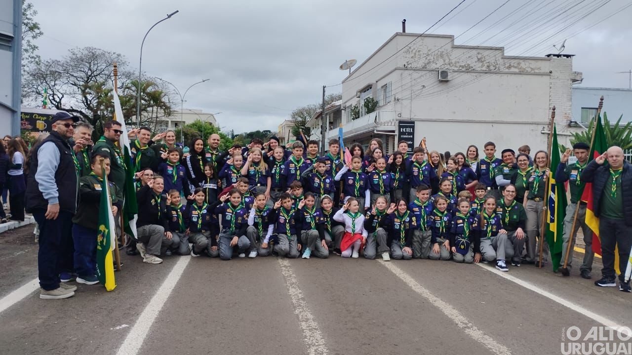 Grupo Escoteiro Jandaia conquista pelo 3º ano consecutivo o Padrão Ouro