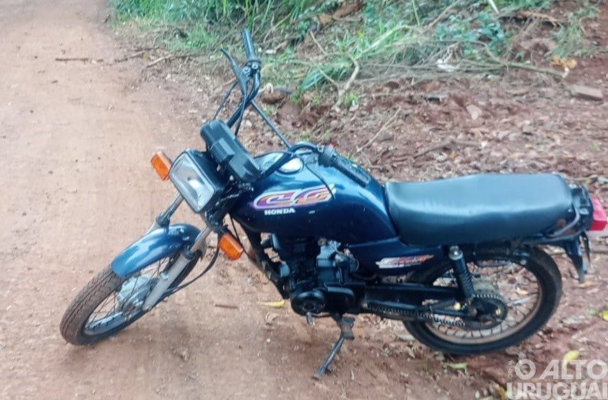 Brigada Militar recupera motocicleta furtada