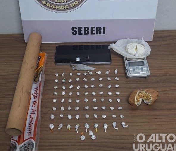 Homem é preso por tráfico de drogas em Seberi