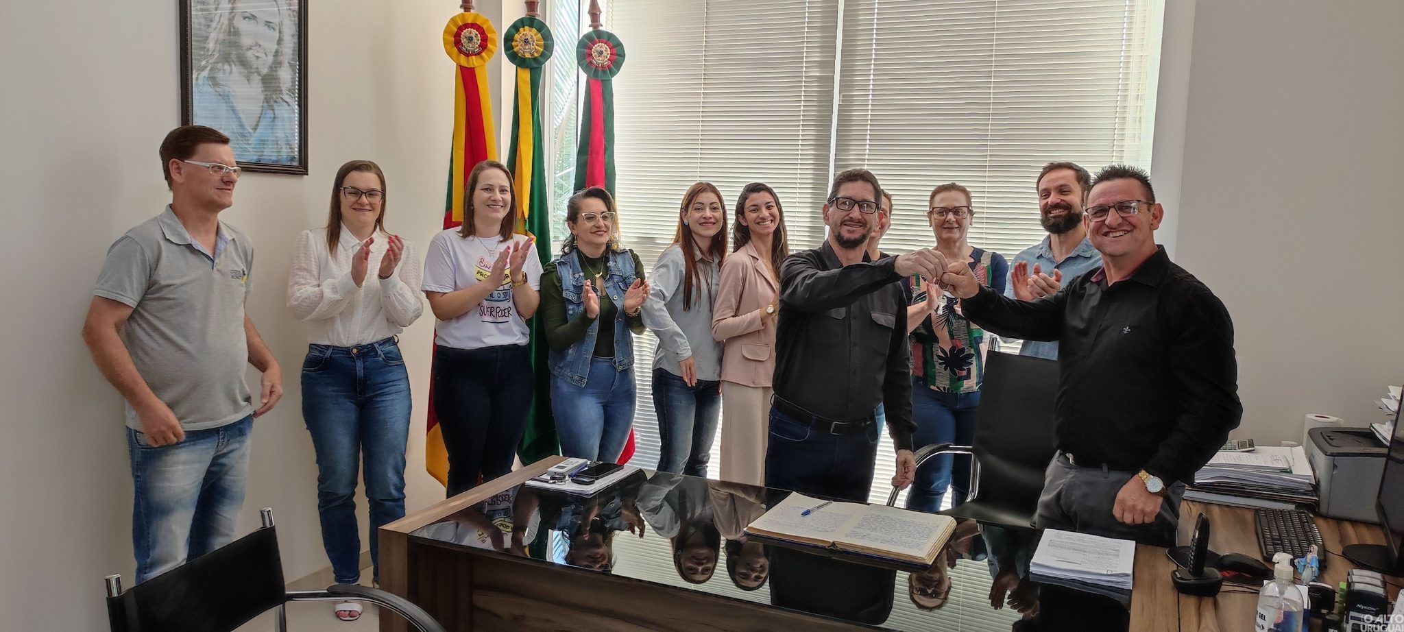 Presidente do Legislativo assume como prefeito em exercício em Rodeio Bonito