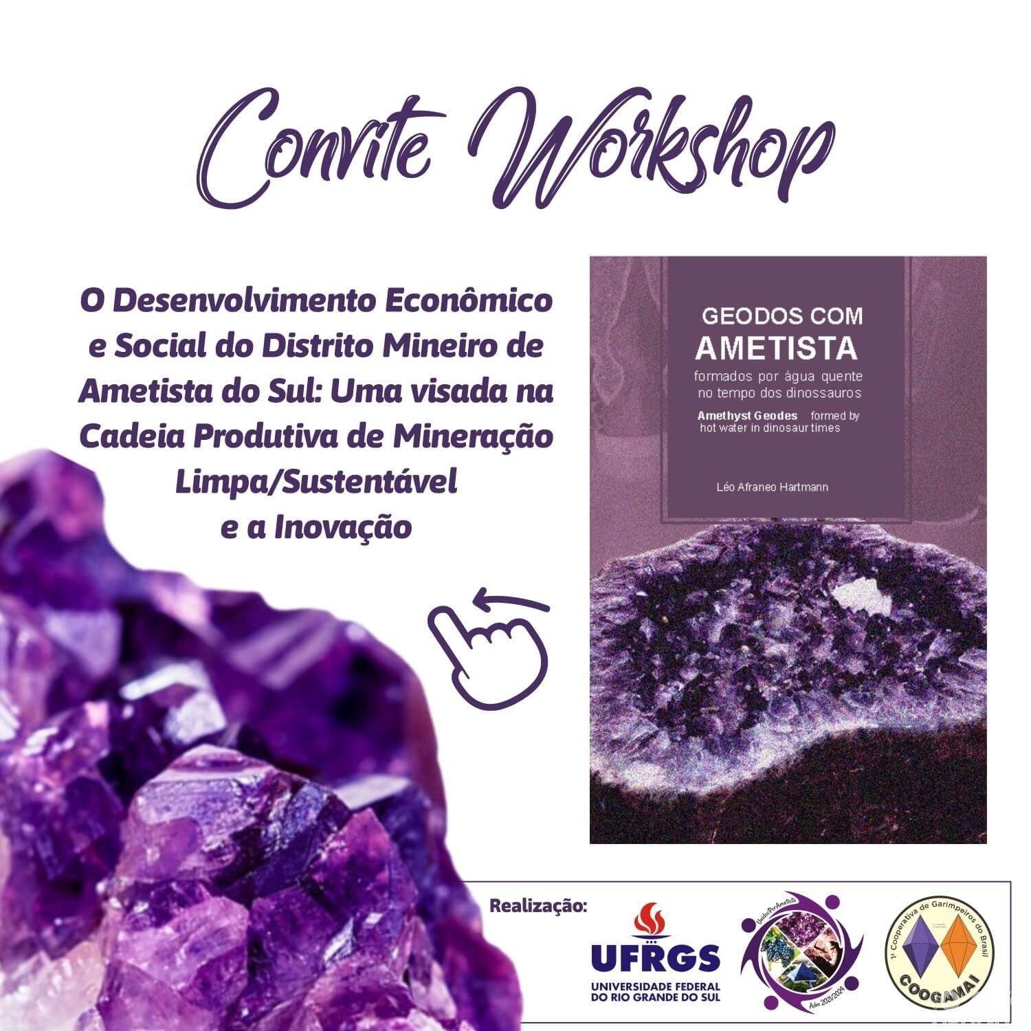 Cadeia da mineração é tema de workshop em Ametista do Sul