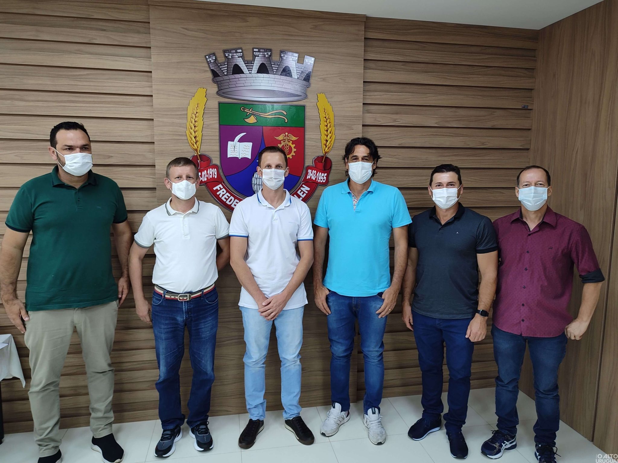 Presidente do Legislativo recebe visita do secretário estadual Danrlei de Deus