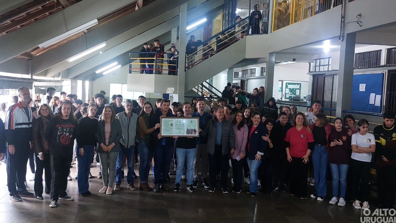 Escola Sepé Tiaraju recebe Moção de Aplausos em FW