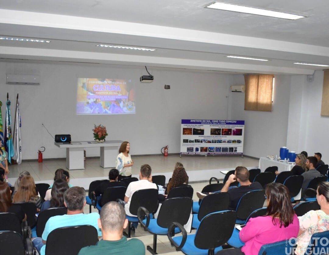 Apresentação de projeto marca Conferência de Cultura em Ametista do Sul