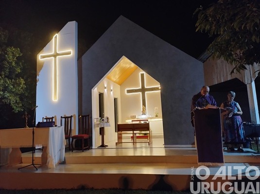 Inaugurado oratório de Nossa Senhora da Salete em FW