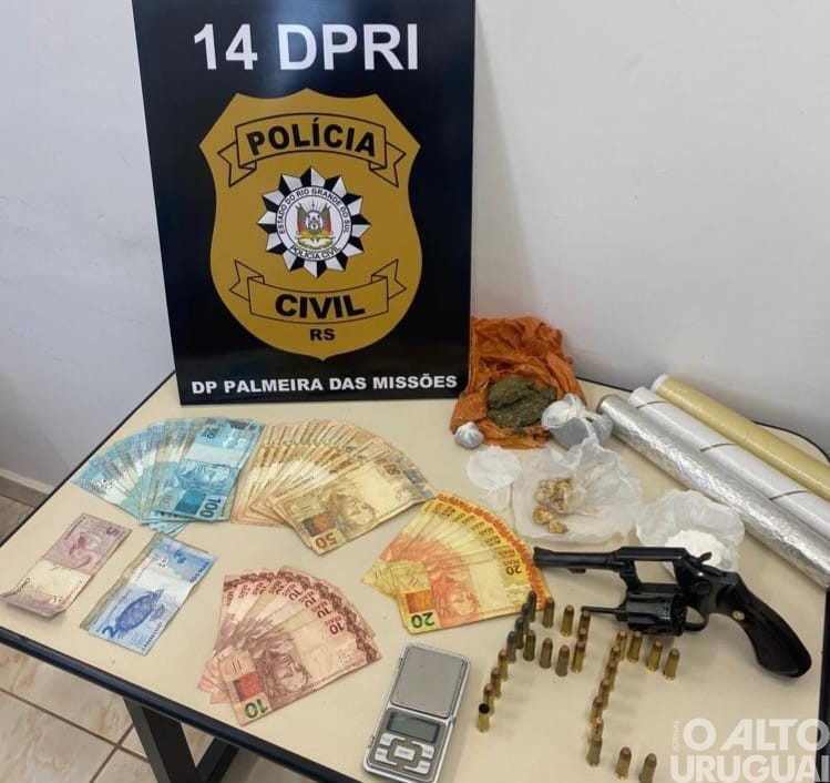 Homem é preso em Seberi por tráfico de drogas