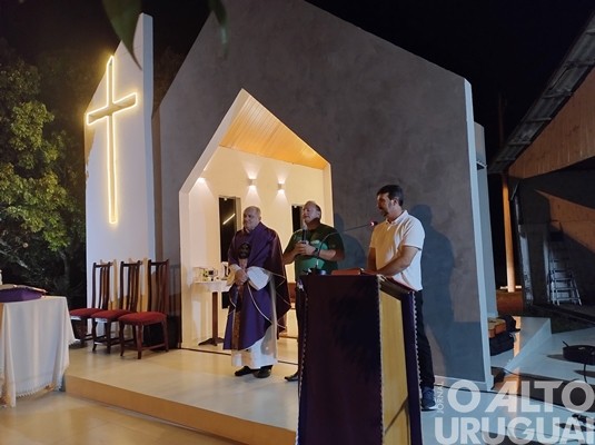 Inaugurado oratório de Nossa Senhora da Salete em FW