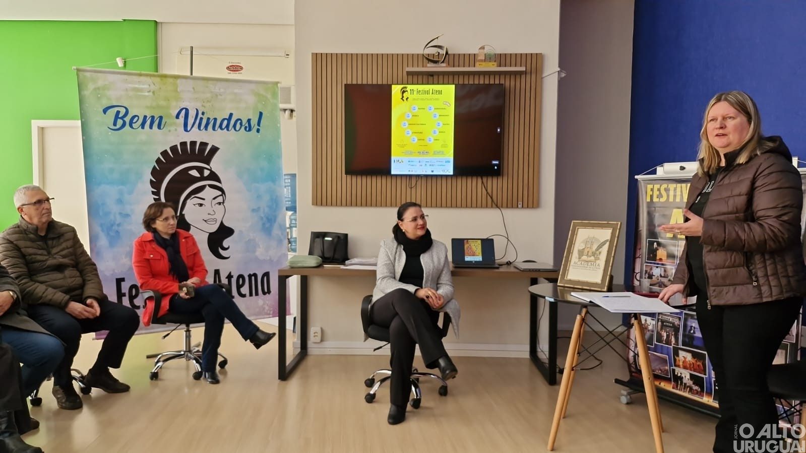 Academia Frederiquense de Letras apresenta logomarca