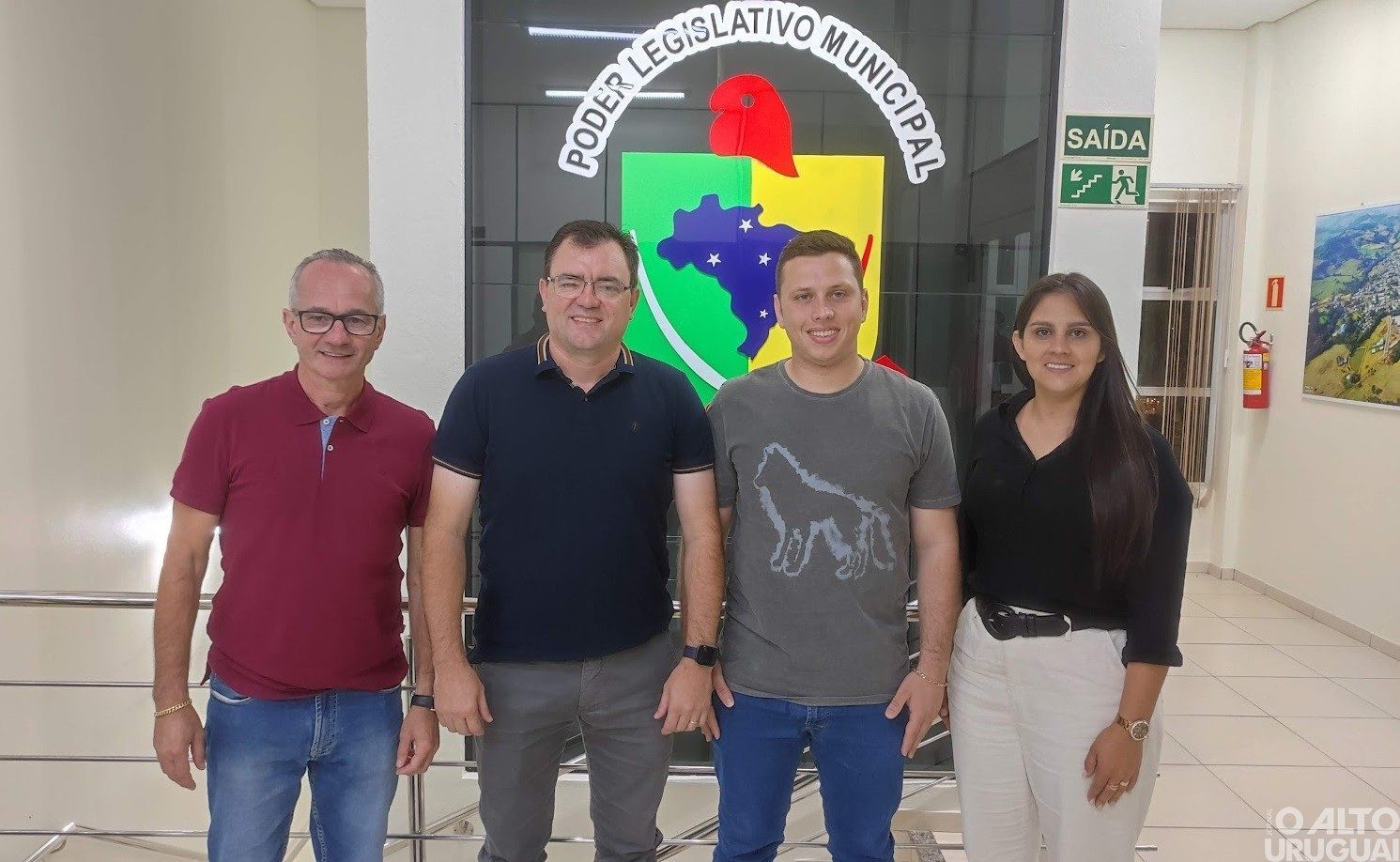 Câmara de Vereadores de Pinhal elege nova mesa diretora