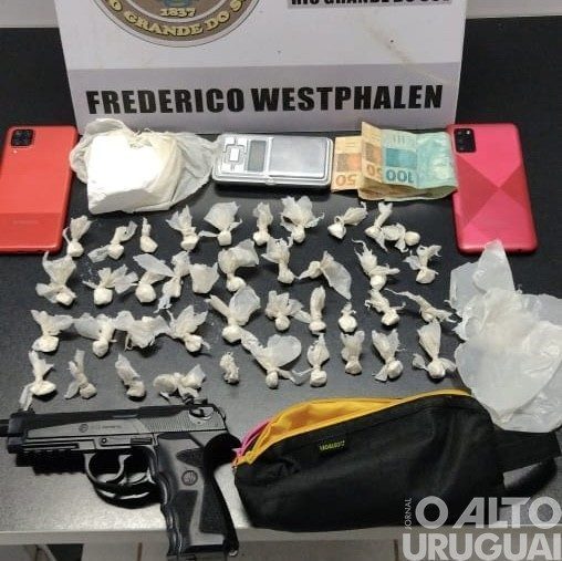 Adolescente é apreendido por tráfico de drogas em Frederico Westphalen