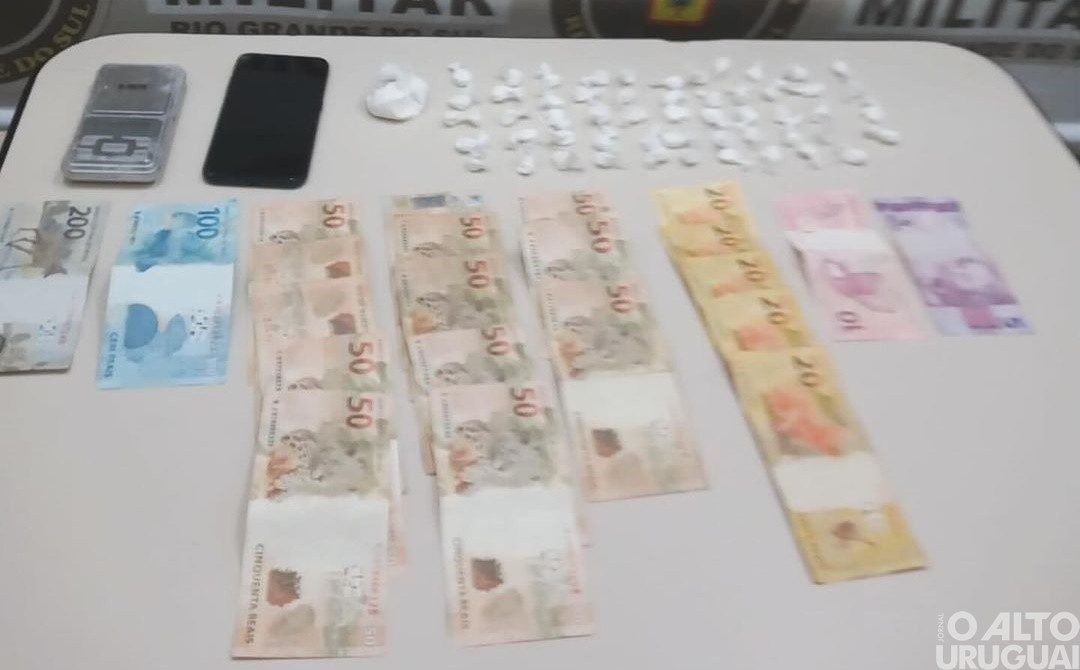 Homem é preso por tráfico de drogas em Palmeira das Missões