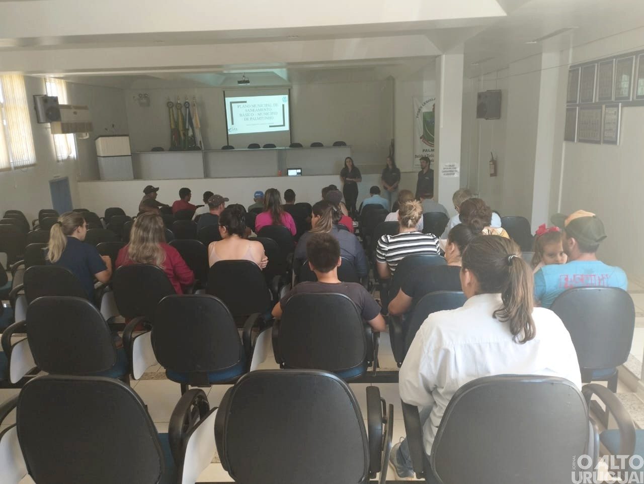 Plano de Saneamento Básico é tema de audiência pública em Palmitinho