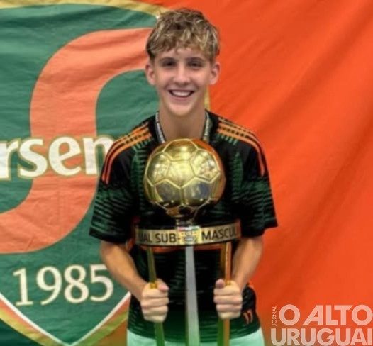 Atleta taquaruçuense conquista estadual de futsal sub-15