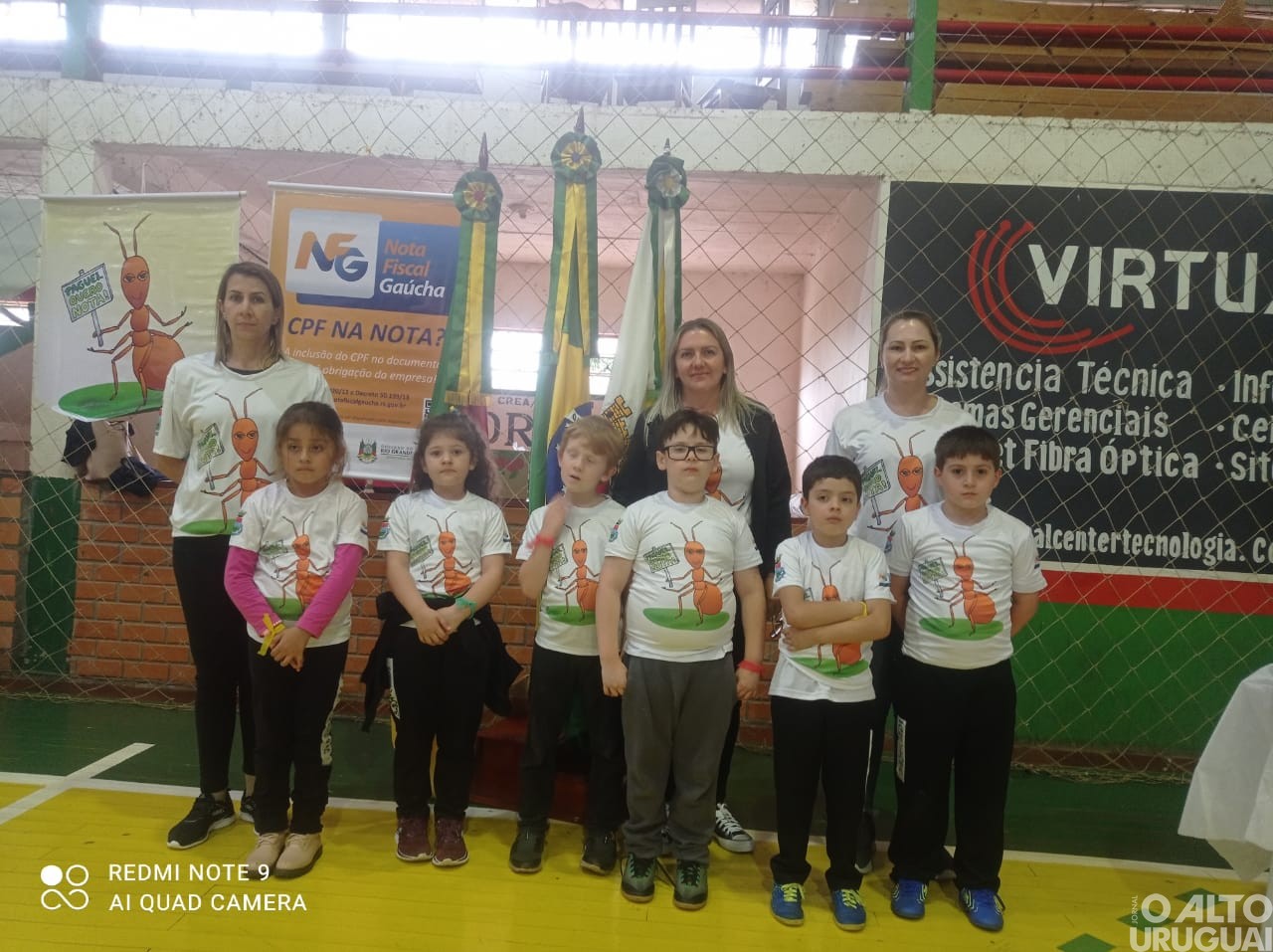 Alunos de Planalto participam da Gincana Cidadão do Amanhã