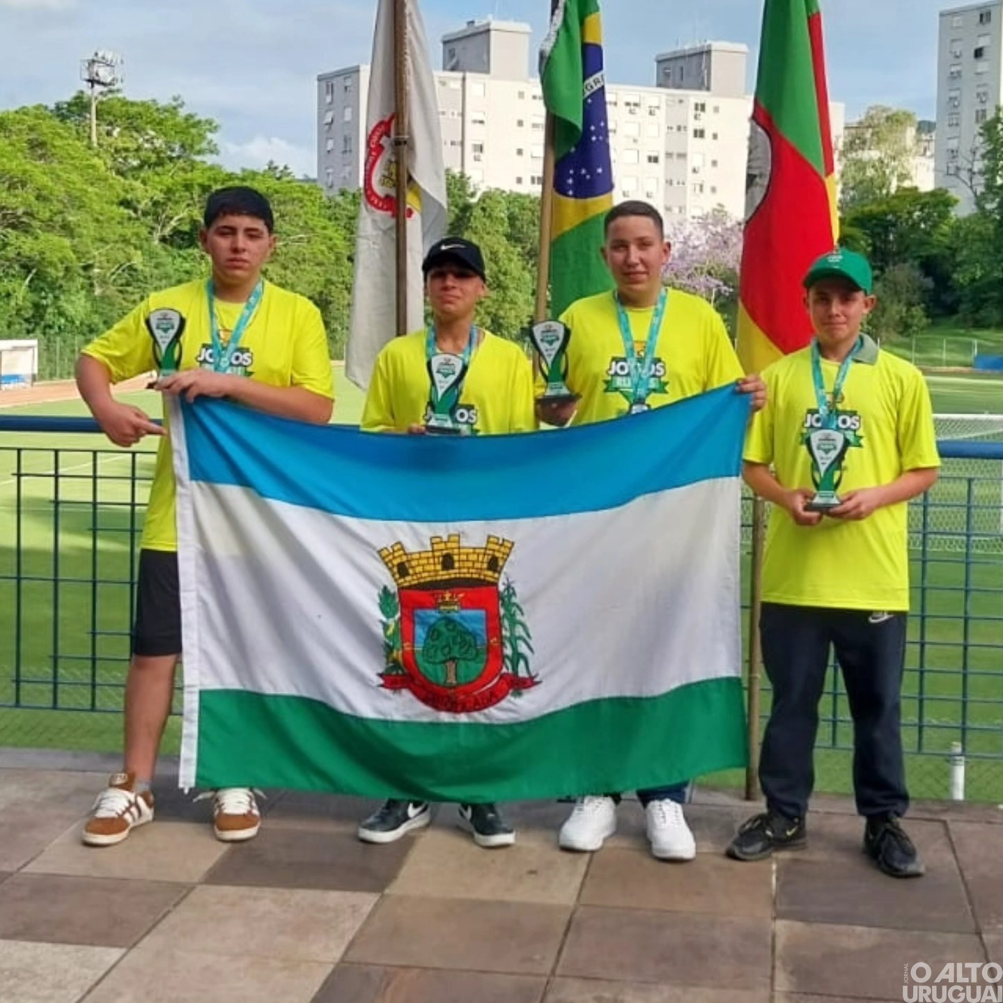 Estudantes de Jaboticaba conquistam títulos nos Jogos Rurais do Senar