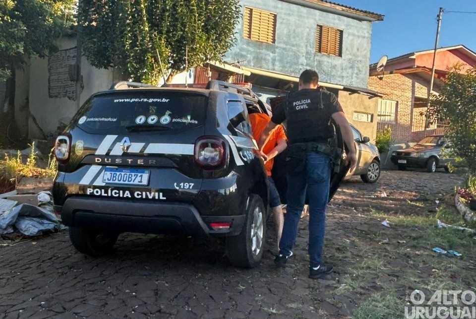PC prende dois suspeitos por morte de morador da Linha Progresso em Seberi
