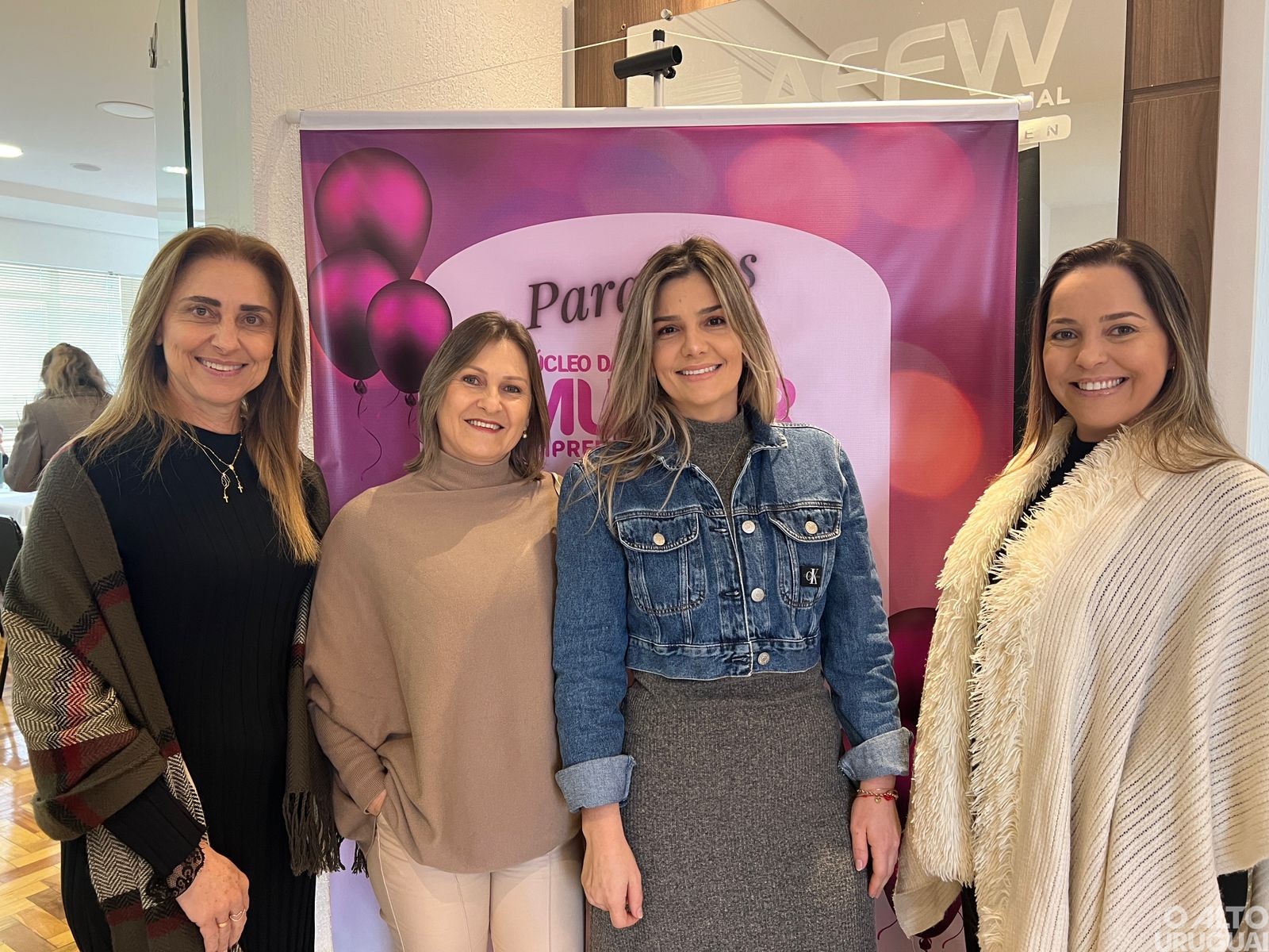 Liderança feminina é destaque na AEFW