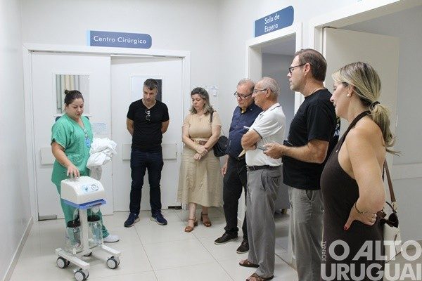 HDP recebe equipamentos do Rotary Frederico Westphalen