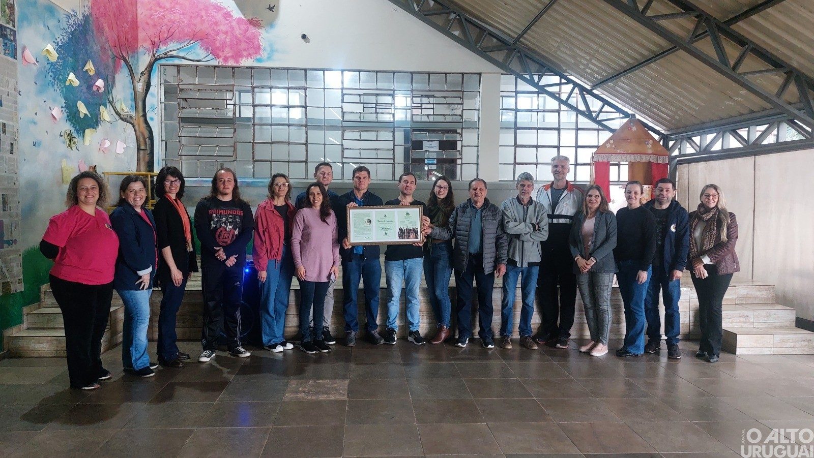 Escola Sepé Tiaraju recebe Moção de Aplausos em FW