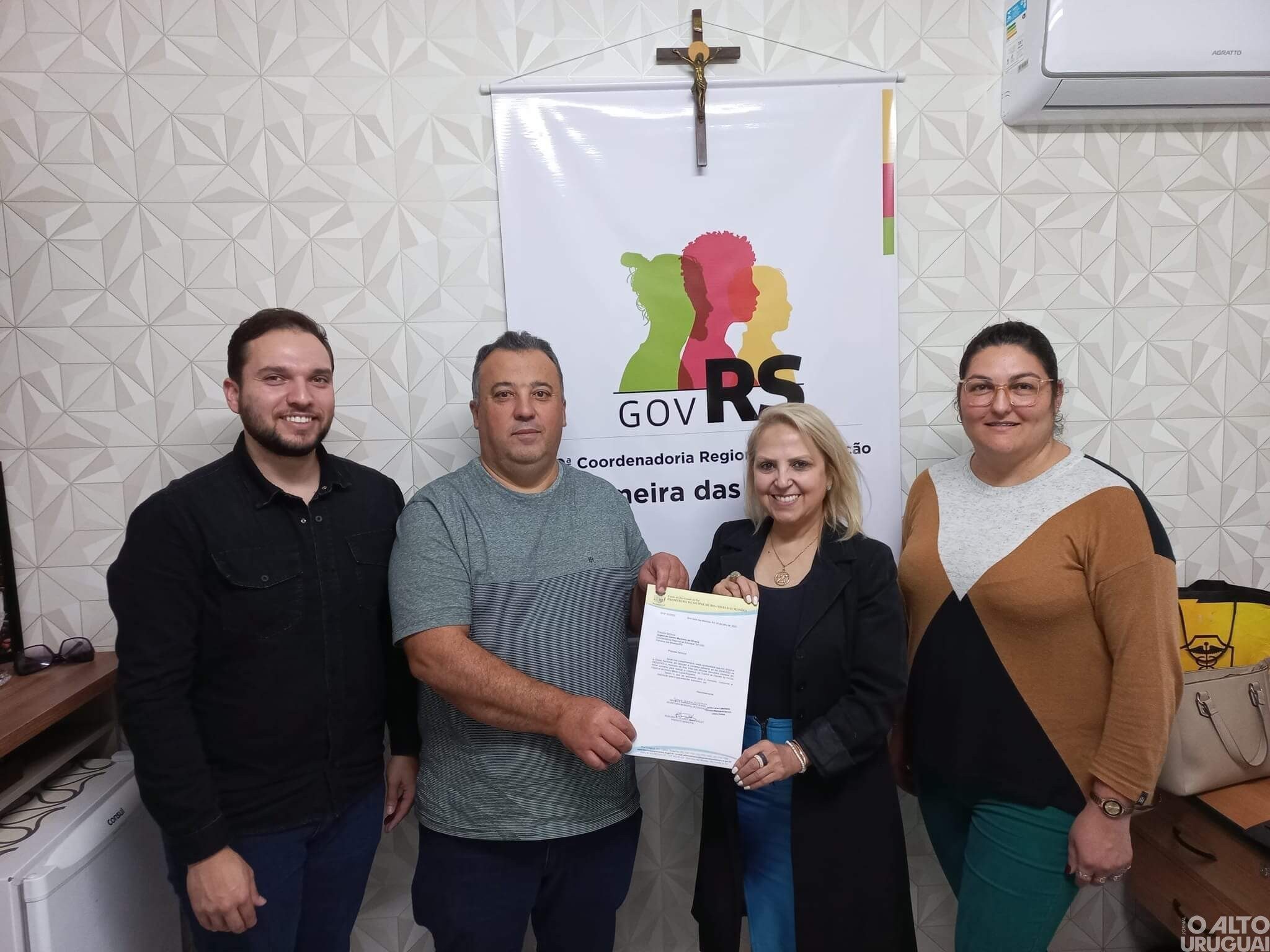 Executivo de Boa Vista das Missões e 20ª CRE debatem sobre projetos educacionais