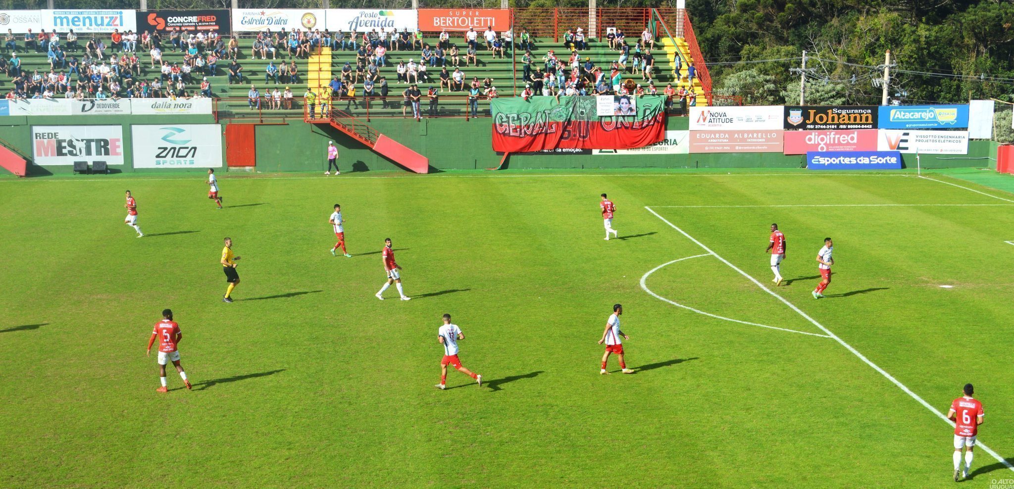 União Frederiquense e Guarany de Bagé empatam na primeria disputa das quartas de final