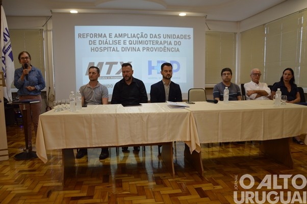 Assinado contrato entre empresa e HDP para a construção da Oncologia